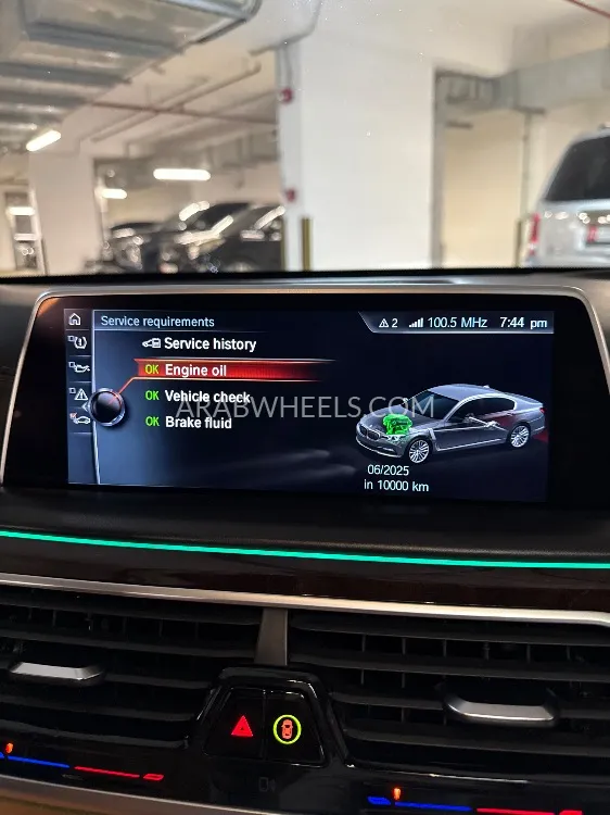 BMW 7 series 2016 for Sale in Abu Dhabi Image-14