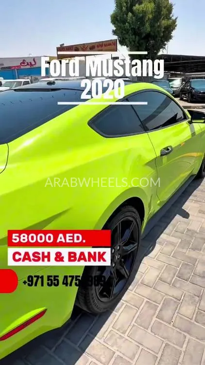 Ford Mustang 2020 for Sale in Ajman Image-7