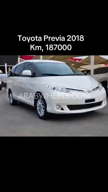 تويوتا بريفيا 2018 for Sale in رأس الخيمة Image-2