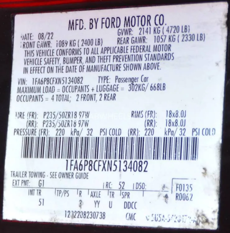 Ford Mustang 2022 for Sale in Sharjah Image-24