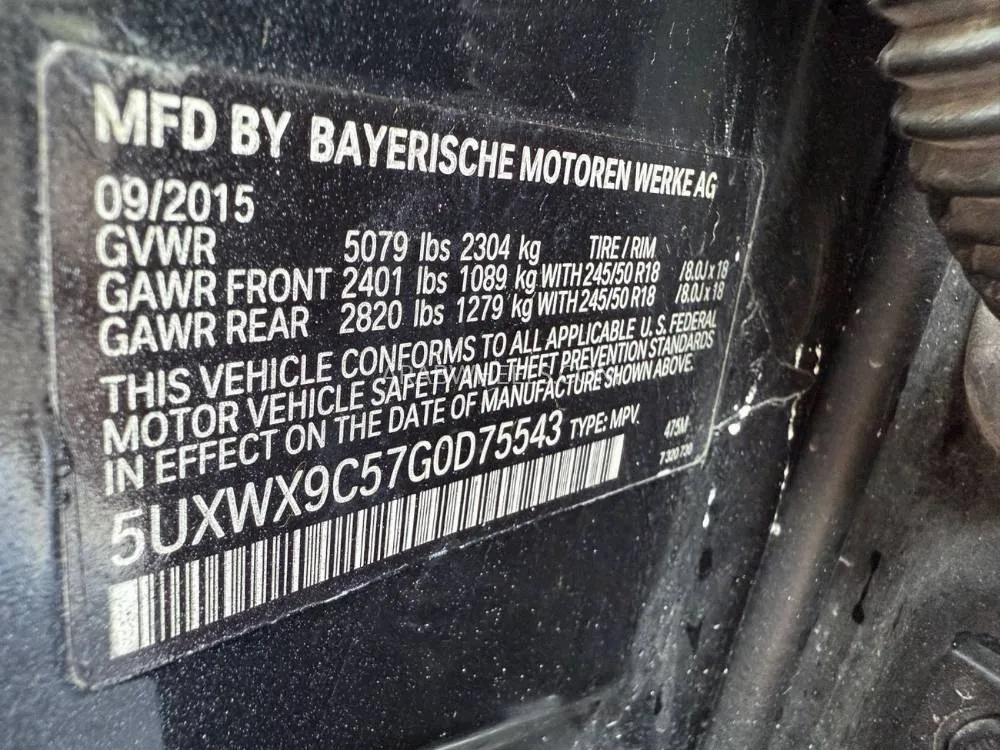 BMW iX3 2016 for Sale in Sharjah Image-10