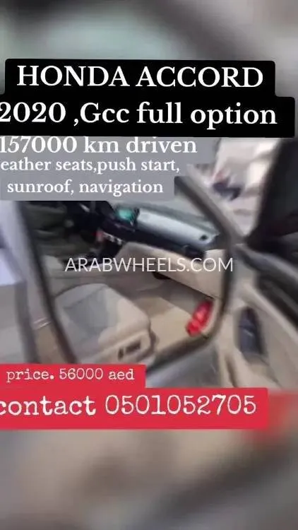 Honda Accord 2020 for Sale in Sharjah Image-7