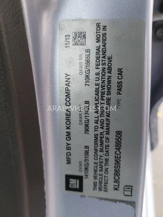 Chevrolet Spark 2014 for Sale in Dubai Image-11