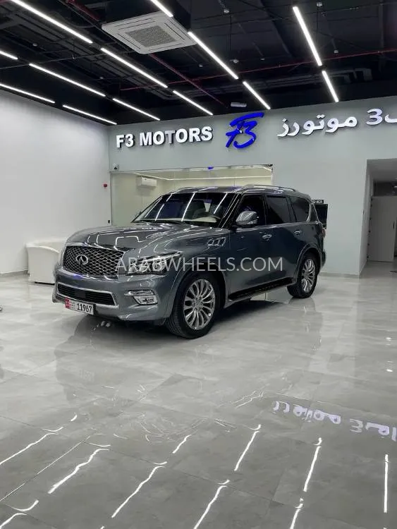 إنفينيتي QX80 2015 for Sale in أبو ظبي Image-6