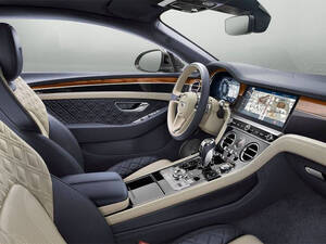 Bentley Continental GT Interior 