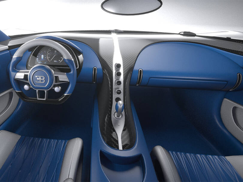 Bugatti Chiron 2025 Interior 