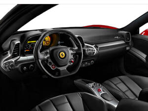Ferrari 488 Interior 