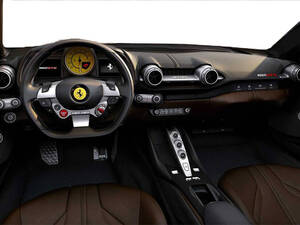 فيراري 812 جي تي إس الداخلية 