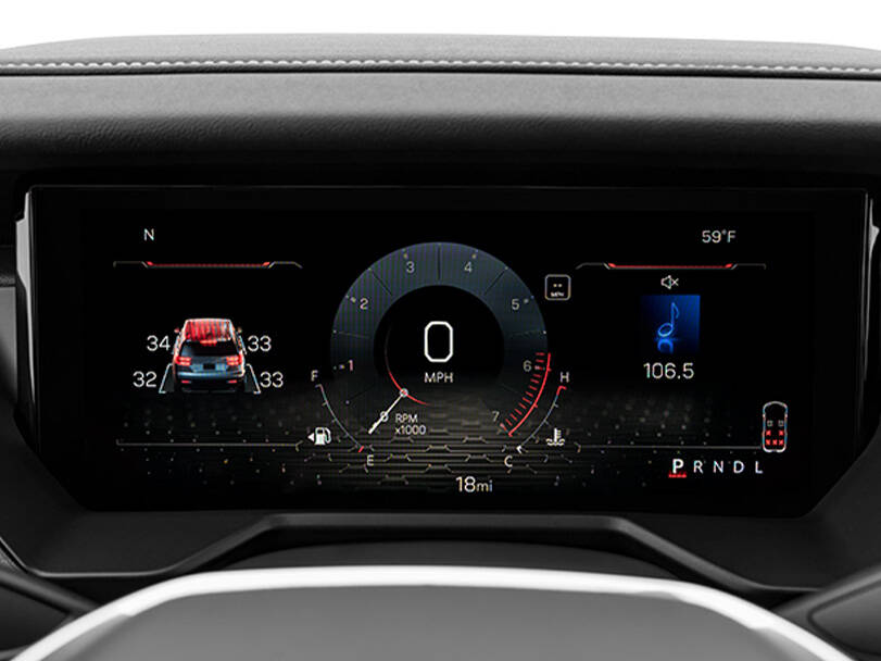 GMC Acadia 2025 Interior 