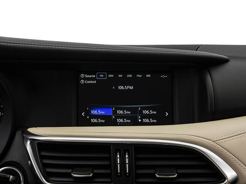 Infiniti Q30 Interior 