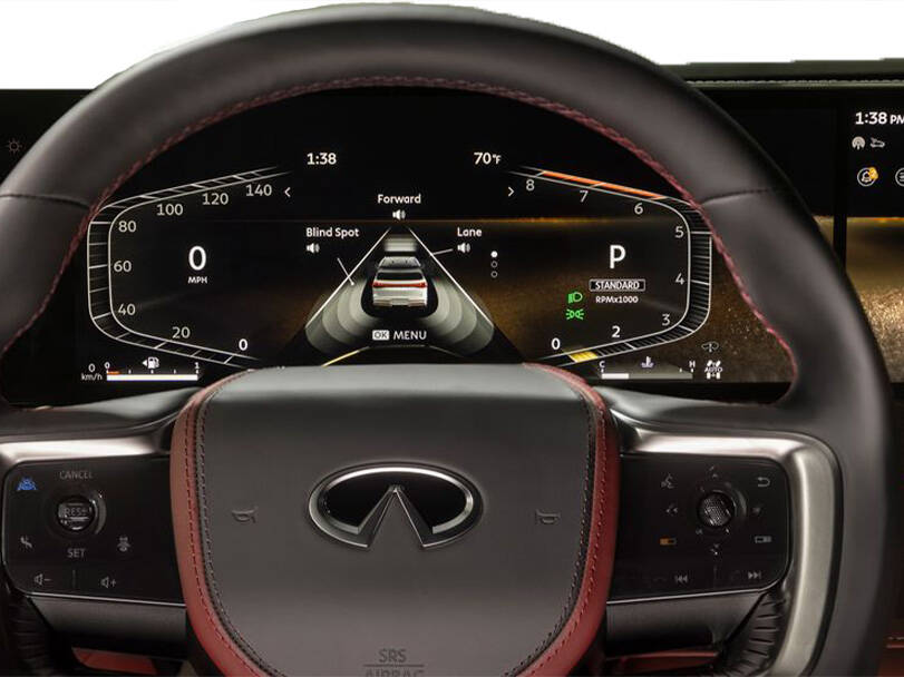 إنفينيتي QX80 2025 الداخلية Steering Wheel