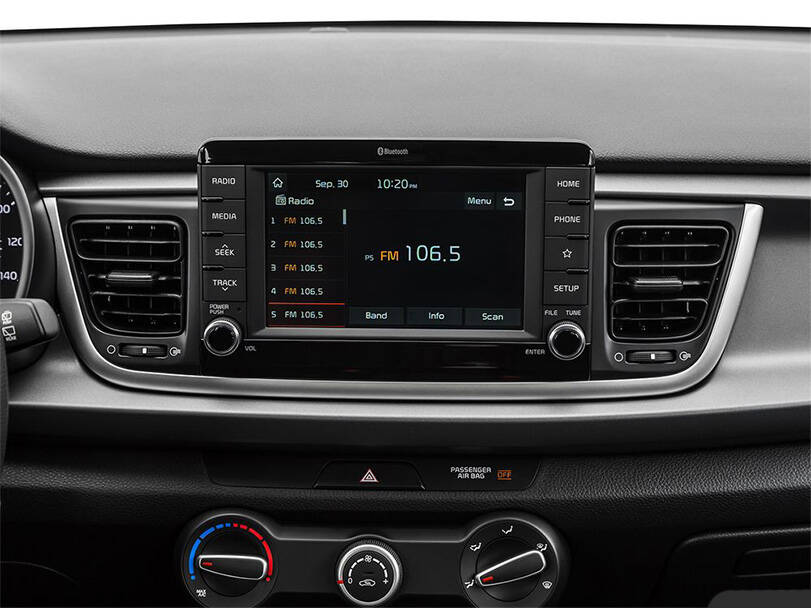 Kia Rio Interior 
