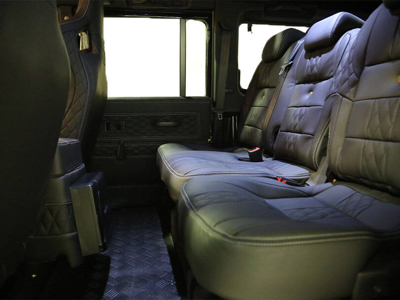 Land Rover Defender Interior 