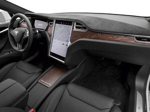 تسلا S موديل الداخلية 