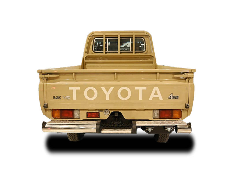 Toyota Land Cruiser 70 Series 2025 Exterior Back View