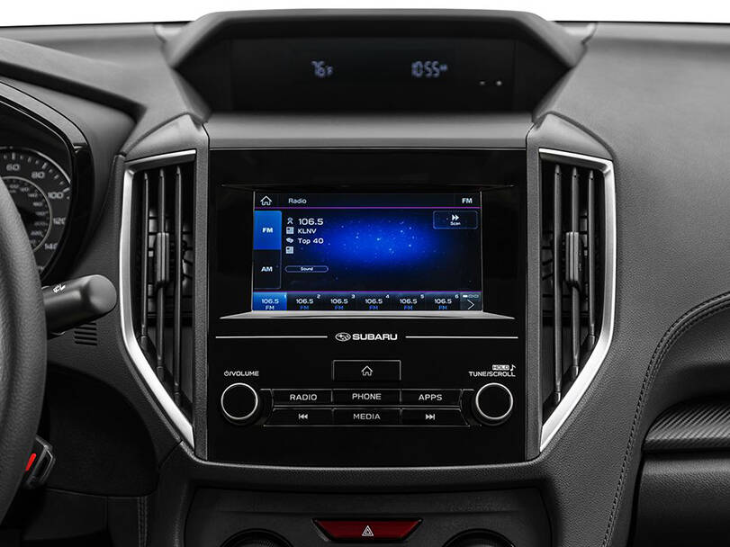 Subaru Impreza 5th (GK) Generation Interior 