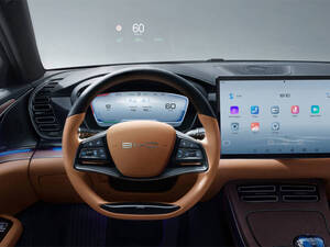 بي واي دي هان الداخلية Steering Wheel