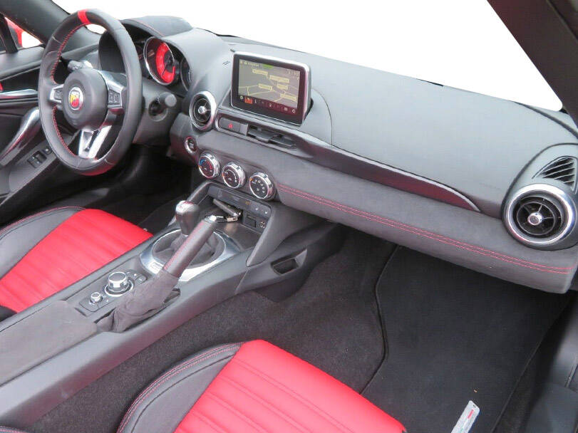 Abarth 124 Spider Interior 