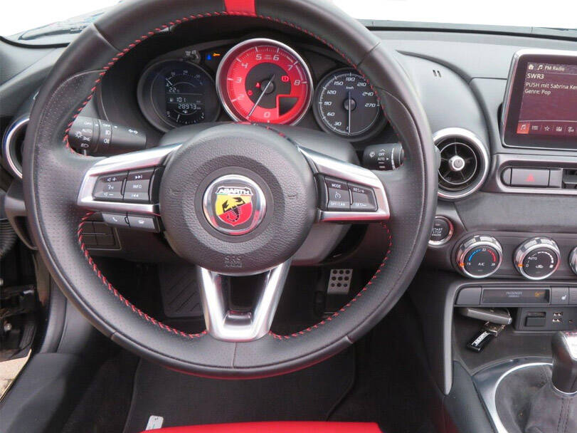 Abarth 124 Spider Interior 