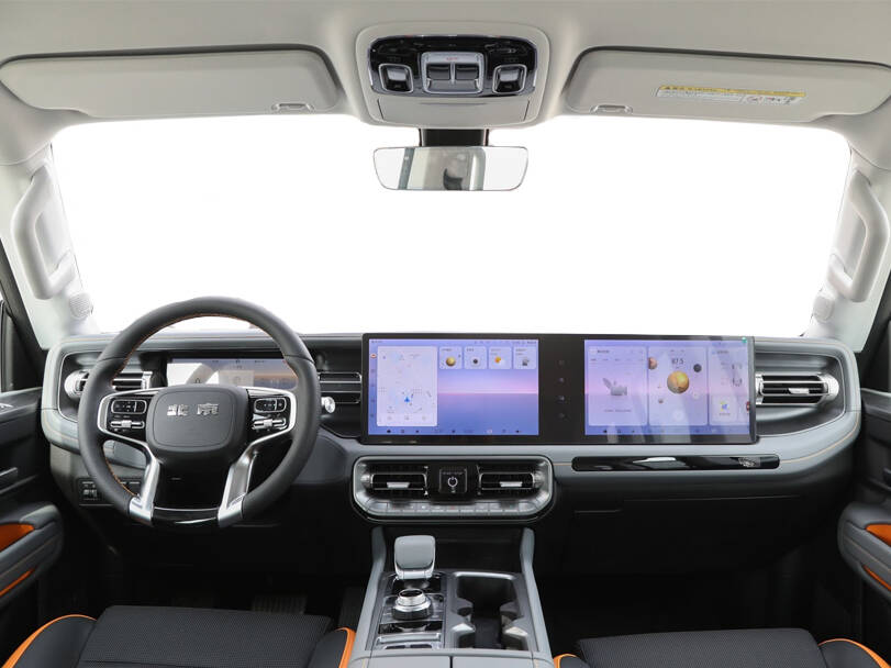 BAIC BJ40 Plus Interior 