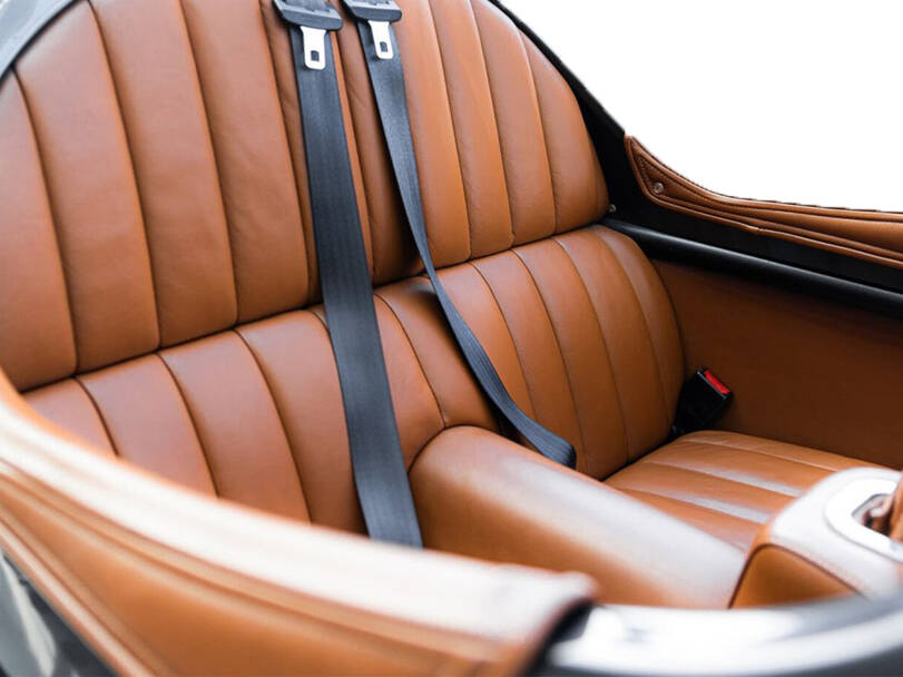 Morgan 3 Wheeler Interior 