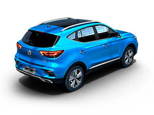 إم جي زي إكس الخارجية Right Rear View