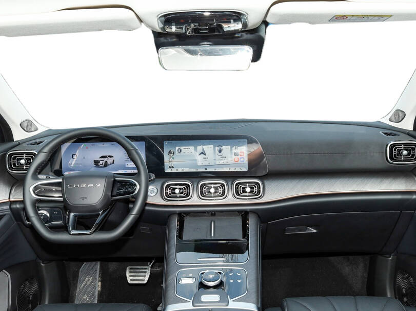 شيري تيجو 9 2025 الداخلية Dashboard