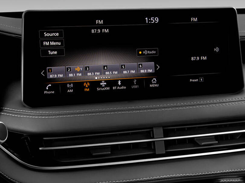 Infiniti QX60 2025 Interior Infotainment System